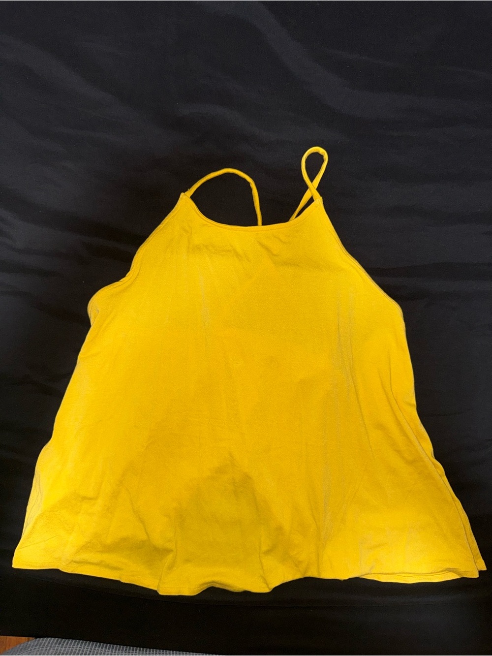 Women’s Yellow Cami Tank Top